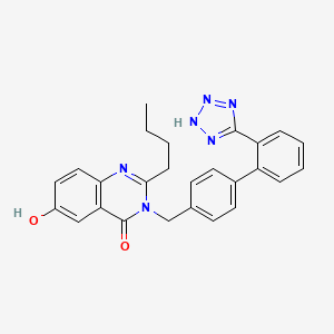 2-Butyl-6-hydroxy-3-[2'-(1H-tetrazol-5-YL)-biphenyl-4-ylmethyl]-3H-quinazolin-4-one