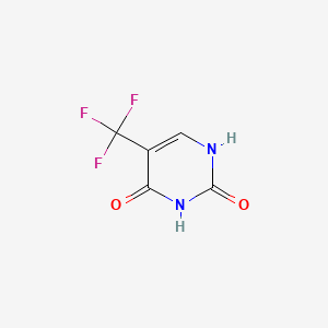 molecular formula C5H3F3N2O2 B1200052 三氟胸腺嘧啶 CAS No. 54-20-6
