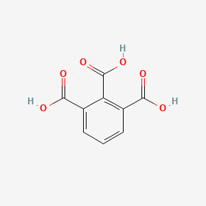 molecular formula C9H6O6 B1200061 Benzene-1,2,3-tricarboxylic acid CAS No. 569-51-7