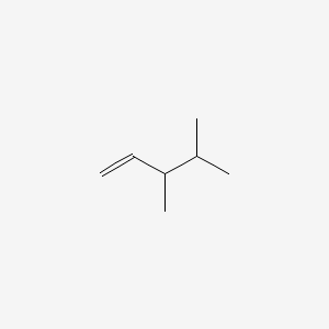 molecular formula C7H14 B12000618 3,4-Dimethyl-1-pentene CAS No. 7385-78-6