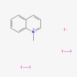 1-Methylquinolinium pentaiodide
