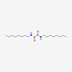 molecular formula C18H36N2O2 B12000760 N,N'-Dioctyloxamide CAS No. 7462-50-2