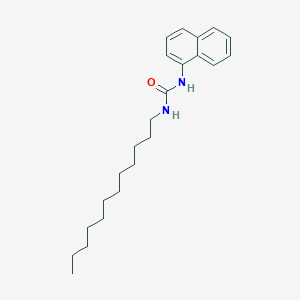 molecular formula C23H34N2O B12000762 3-Dodecyl-1-(naphthalen-1-yl)urea 