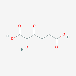 molecular formula C6H8O6 B1200081 2-Hydroxy-3-oxoadipic acid 
