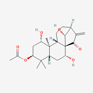 molecular formula C22H32O6 B1200085 Isodomedin 