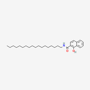 molecular formula C29H45NO2 B12000855 1-Hydroxy-N-octadecylnaphthalene-2-carboxamide CAS No. 20043-92-9