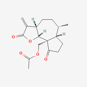 molecular formula C17H22O5 B1200086 Ligulatin B CAS No. 31299-06-6