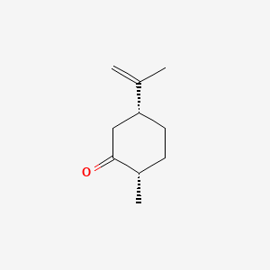 molecular formula C10H16O B1200093 (+)-Isodihydrocarvone CAS No. 6909-25-7