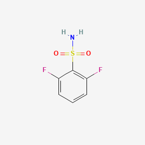 molecular formula C6H5F2NO2S B1200098 2,6-Difluorobenzenesulfonamide CAS No. 60230-37-7