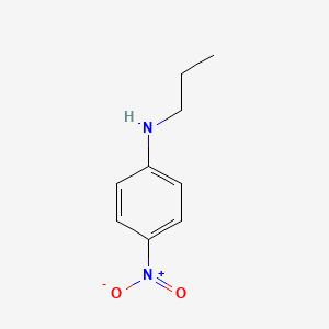 molecular formula C9H12N2O2 B12000980 4-nitro-N-propylaniline 