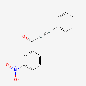 1-(3-Nitrophenyl)-3-phenyl-2-propyn-1-one