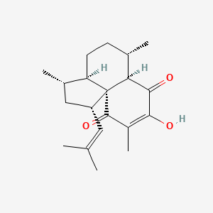 molecular formula C20H28O3 B1200111 Elisabethin A 