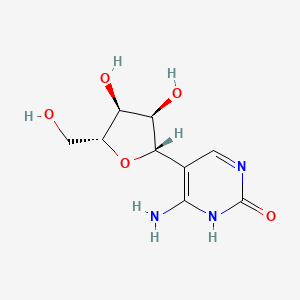 molecular formula C9H13N3O5 B1200119 Psi-cytidine CAS No. 39030-19-8