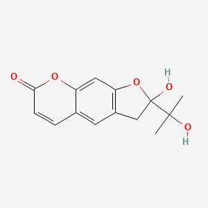 molecular formula C14H14O5 B1200129 Pterybinthinone CAS No. 70792-95-9