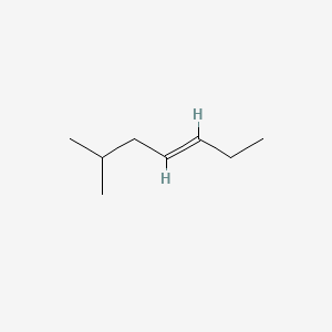 molecular formula C8H16 B12001290 trans-6-Methyl-3-heptene CAS No. 97002-55-6