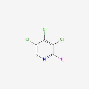 molecular formula C5HCl3IN B1200134 Trichloroiodopyridine CAS No. 26856-63-3