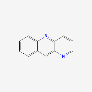 molecular formula C12H8N2 B1200136 Benzo(b)1,5-naphthyridine CAS No. 261-05-2