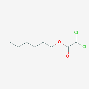 molecular formula C8H14Cl2O2 B12001397 Hexyl dichloroacetate CAS No. 37079-04-2
