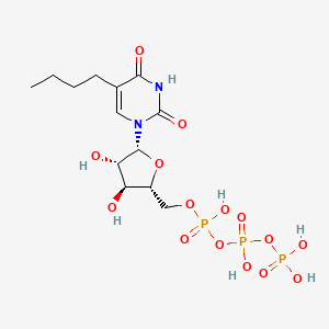 1-beta-Arabinofuranosyl-5-butyluracil-5'-triphosphate