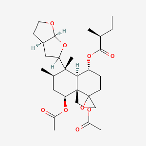 molecular formula C29H44O9 B1200151 阿茄凡生 A CAS No. 140400-73-3
