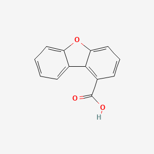 molecular formula C13H8O3 B12001610 1-Dibenzofurancarboxylic acid 