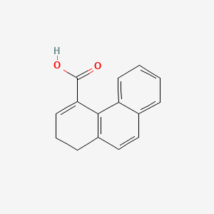 molecular formula C15H12O2 B1200172 1,2-Dihydro-4-phenanthrenecarboxylic acid CAS No. 64330-19-4