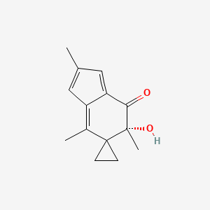 molecular formula C14H16O2 B1200177 Acylfulvene CAS No. 125392-76-9