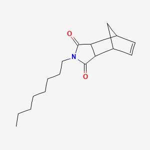 molecular formula C17H25NO2 B1200183 N-Octylbicycloheptene dicarboximide CAS No. 7786-80-3