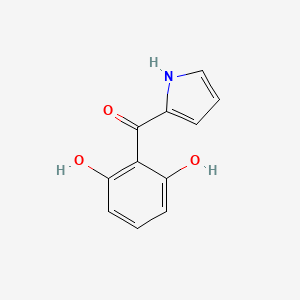 molecular formula C11H9NO3 B12001864 Didechloropyoluteorin 