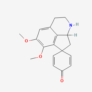 molecular formula C18H19NO3 B1200187 二氢掌叶藤碱 CAS No. 2810-21-1