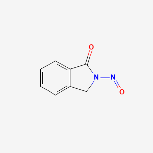 molecular formula C8H6N2O2 B12001914 2-Nitroso-2,3-dihydro-1h-isoindol-1-one CAS No. 5415-18-9