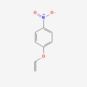molecular formula C8H7NO3 B1200199 (4-Nitrophenyl)vinyl ether CAS No. 940-14-7