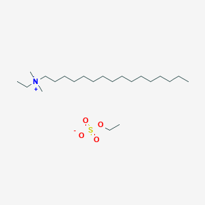 molecular formula C20H44N.C2H5O4S<br>C22H49NO4S B1200209 Mecetronium ethylsulfate CAS No. 3006-10-8