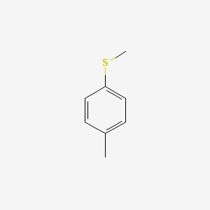 molecular formula C8H10S B1200211 Methyl p-tolyl sulfide CAS No. 623-13-2