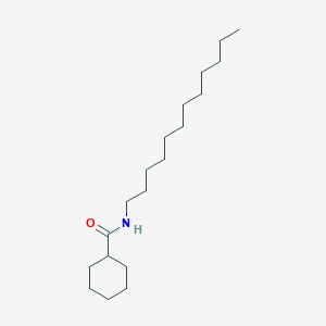 molecular formula C19H37NO B12002120 N-dodecylcyclohexanecarboxamide 