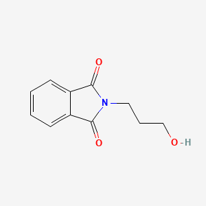 molecular formula C11H11NO3 B1200213 N-(3-羟基丙基)邻苯二甲酰亚胺 CAS No. 883-44-3