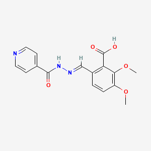 molecular formula C16H15N3O5 B1200214 Opiniazide CAS No. 2779-55-7
