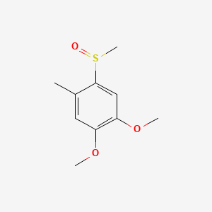 molecular formula C10H14O3S B1200216 Tolmesoxide CAS No. 38452-29-8