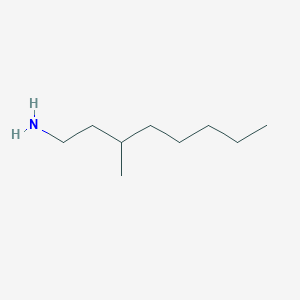 molecular formula C9H21N B12002196 3-Methyl-1-octanamine CAS No. 75865-51-9