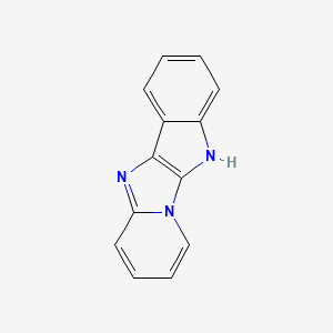Pyridino(1,2-a)imidazo(5,4-b)indole