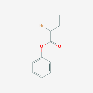 molecular formula C10H11BrO2 B12002456 Phenyl 2-bromobutanoate CAS No. 6308-89-0