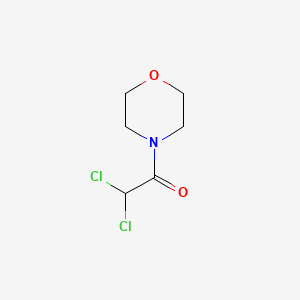 molecular formula C6H9Cl2NO2 B12002584 Dichloroacetic acid, morpholide CAS No. 39205-49-7