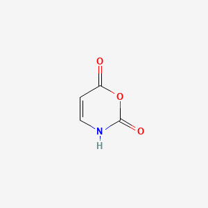 molecular formula C4H3NO3 B1200269 3-Oxauracil CAS No. 34314-63-1