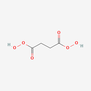 molecular formula C4H6O6 B1200271 Diperoxysuccinic acid CAS No. 2279-96-1