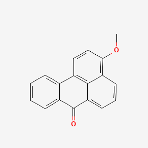 molecular formula C18H12O2 B1200273 3-methoxy-7H-benzo[de]anthracen-7-one CAS No. 3688-79-7