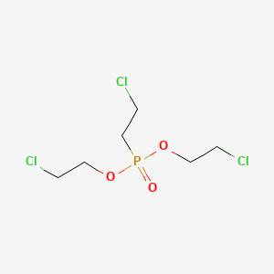 Phosphonic acid, (2-chloroethyl)-, bis(2-chloroethyl) ester