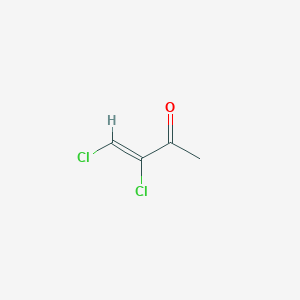 molecular formula C4H4Cl2O B12002846 3,4-Dichloro-3-buten-2-one 