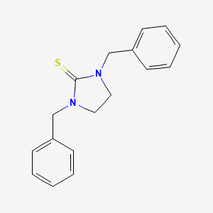 molecular formula C17H18N2S B12002937 1,3-Dibenzylimidazolidine-2-thione CAS No. 67173-98-2