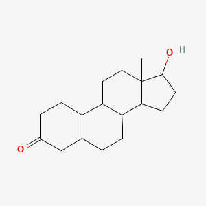 molecular formula C18H28O2 B12002987 Estran-3-one, 17-hydroxy-, (5alpha,17beta)- 