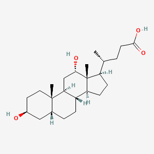 3beta,12alpha-Dihydroxy-5beta-cholan-24-oic Acid